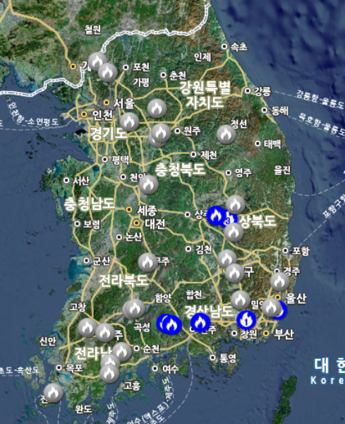 예초기 불씨로 시작된 참사, 산청 산불로 260명 대피와 인명피해 발생에 대한 img