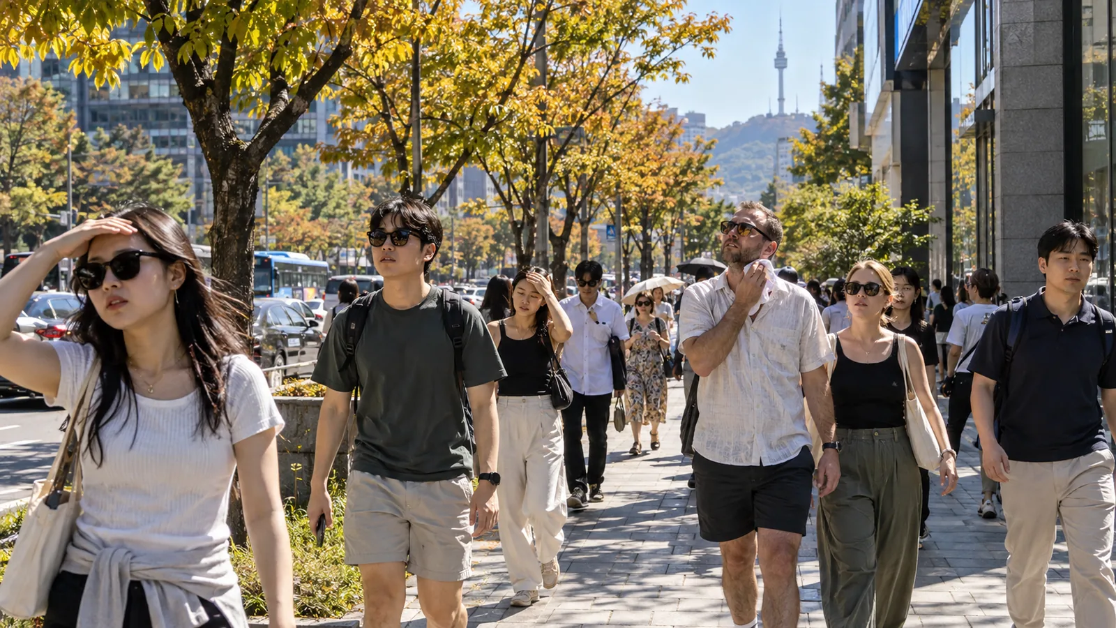 서울 10월 기온 30도 기록, 119년 만의 이례적 늦더위 대표 이미지