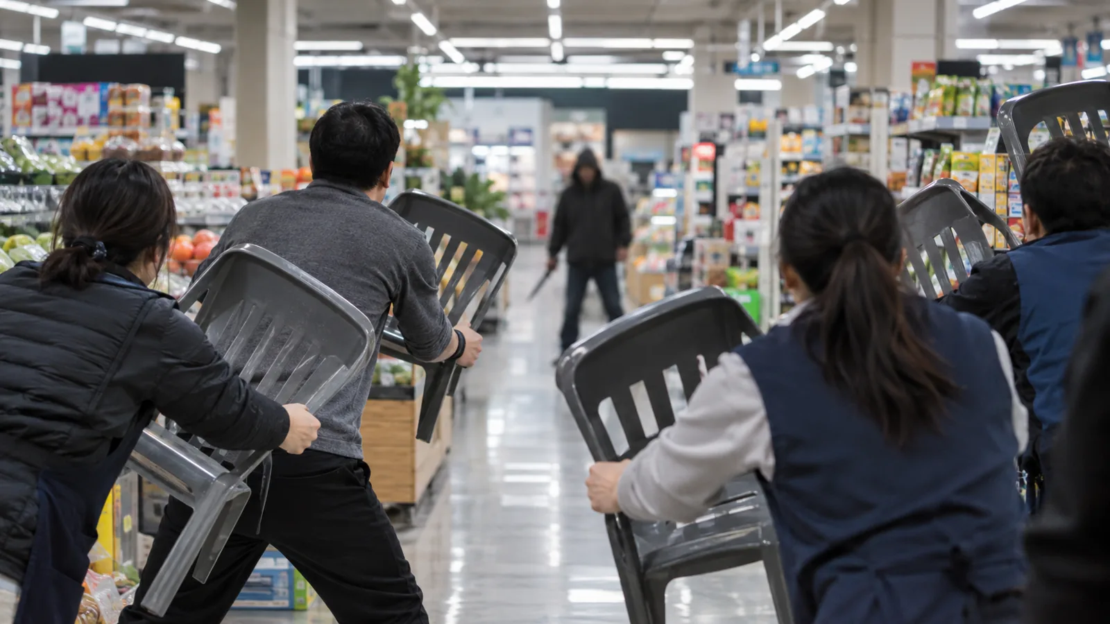인천 홈플러스 구월점 흉기난동 경위와 시민 대응 대표 이미지