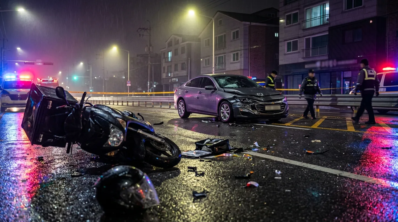 음주운전 사고 피해 오토바이, 알고 보니 도난 장물 대표 이미지