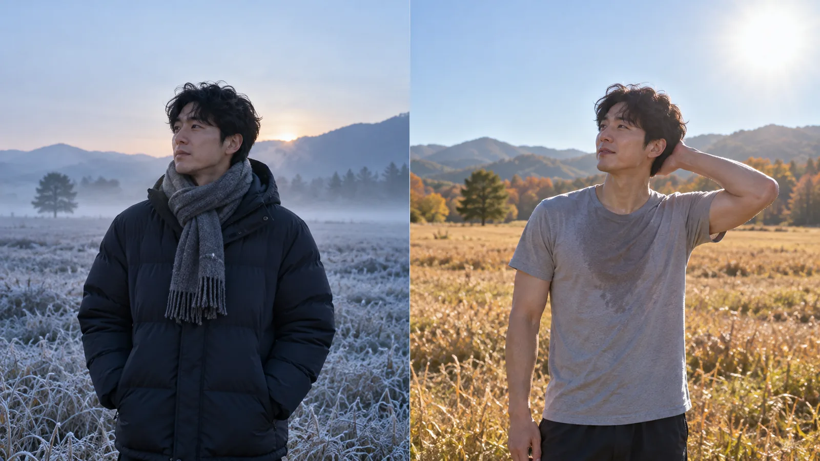 한로 일교차 20도, 아침엔 서리 낮엔 반팔인 이유 대표 이미지